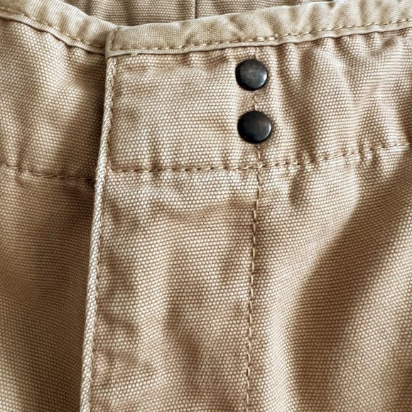 Vintage Timberland Cargo Shorts Size 34 Military Workwear Utility Golden Tan - Picture 2 of 12